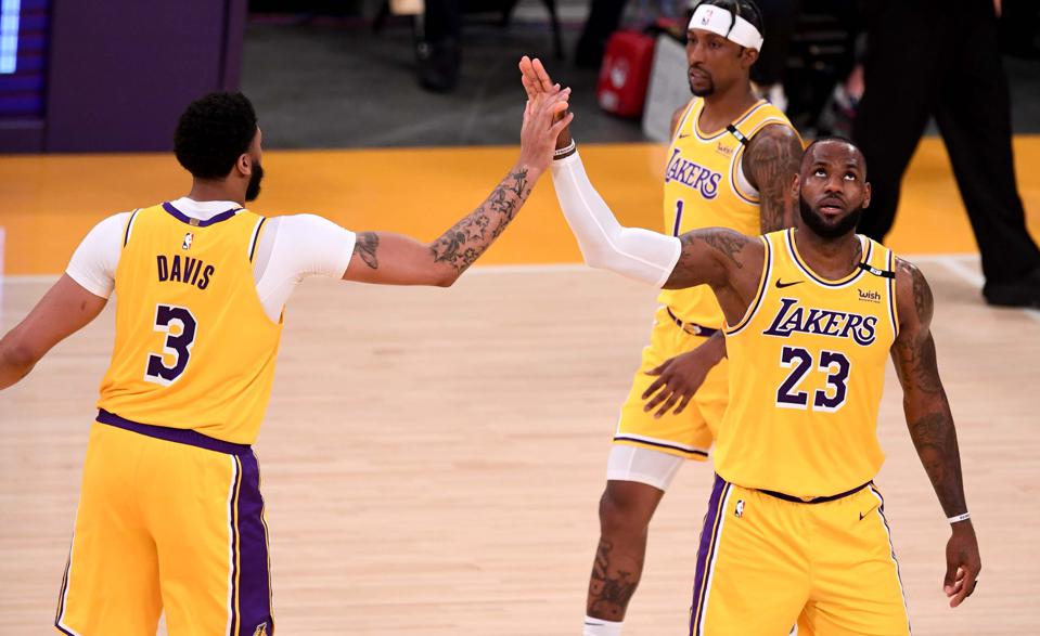 Les Lakers de Los Angeles pourraient se qualifier pour cinq matchs